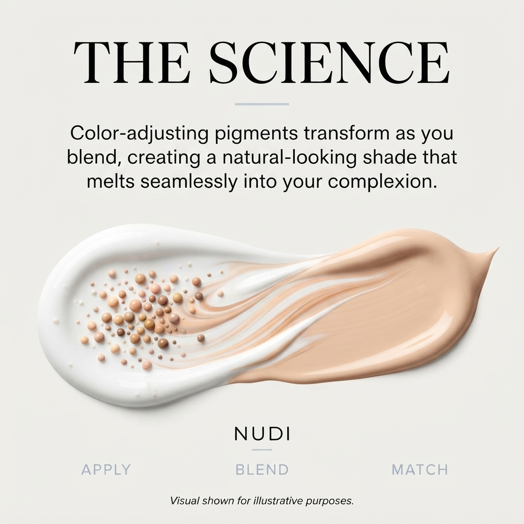 NUDI Changing Foundation Stick – The stick that makes mature skin glow again